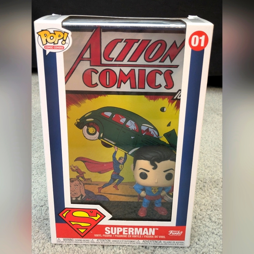 Funko Pop! Vinyl Comic Cover: DC Comics - Superman Action Comic